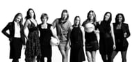 Players at the Sony Ericsson WTA Championship photoshoot.